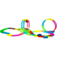 Дитяча гоночна траса, що світиться в темряві для дітей 3+