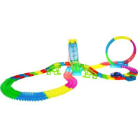 Дитяча гоночна траса, що світиться в темряві для дітей 3+