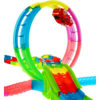 Дитяча гоночна траса, що світиться в темряві для дітей 3+