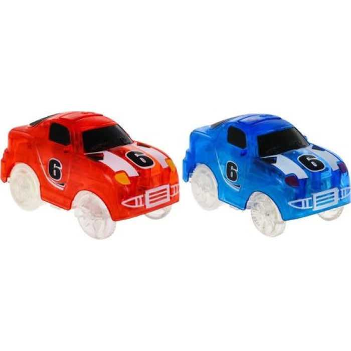 Детская гоночная трасса, светящаяся в темноте для детей 3+