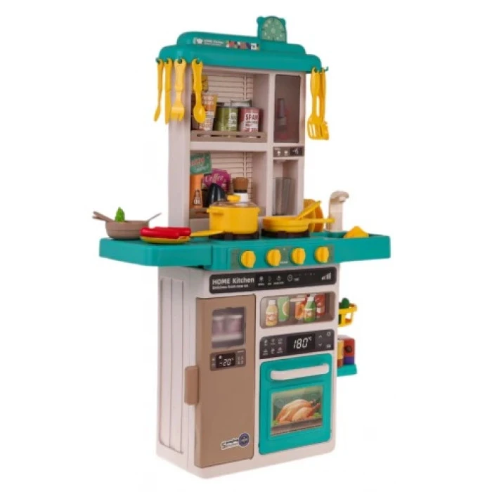 Детская кухня с функцией света, звука и воды 50 шт. Синий