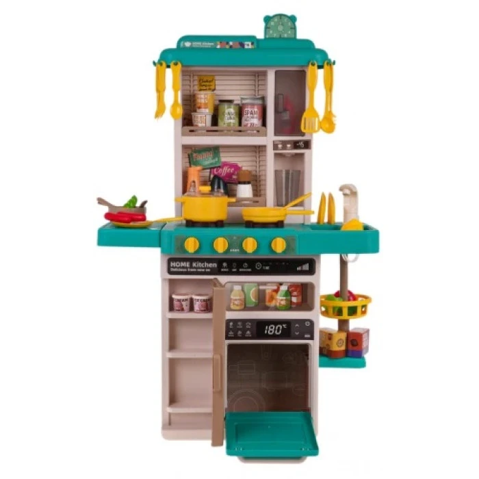 Детская кухня с функцией света, звука и воды 50 шт. Синий