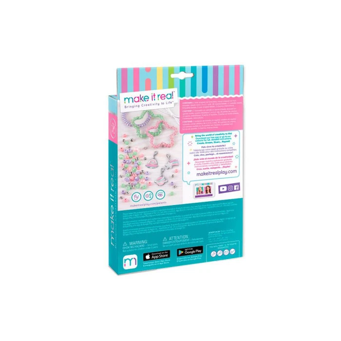 Набор для создания браслетов Make it Real Блестящие спиральки