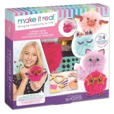 Набор для создания помпонов Make it Real Обнимашки