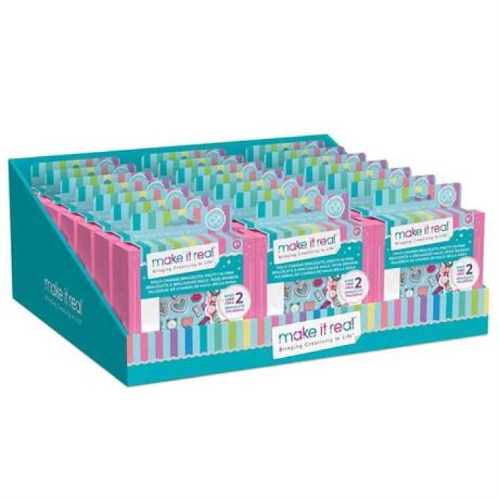 Набор для создания украшений Make it Real Красавица в розовом 17 эл. (MR1708)