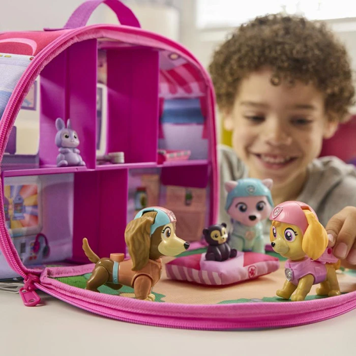 Кукольный домик Spin Master Скай и отважная команда путешественников "Щенячий патруль"