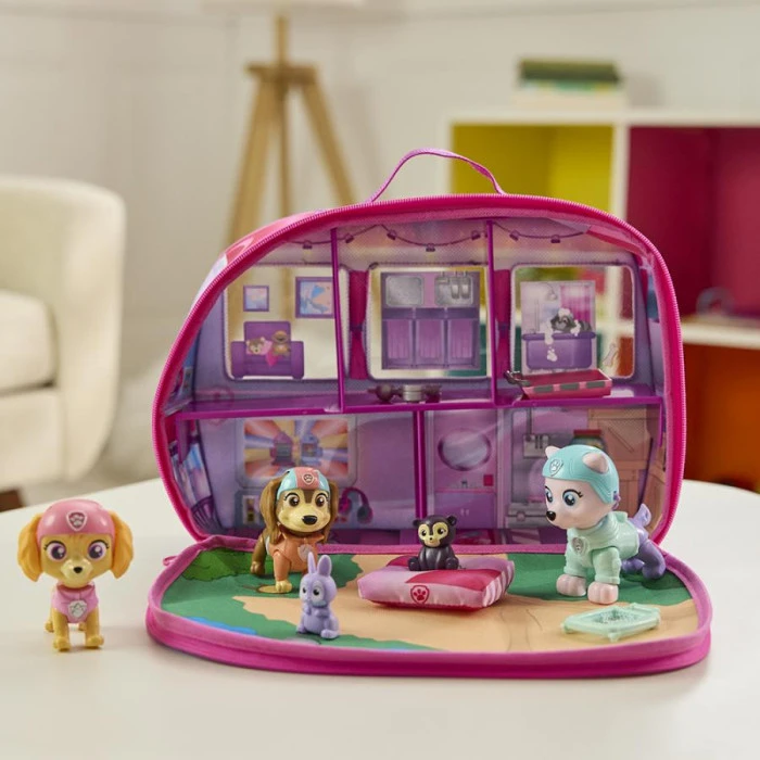 Кукольный домик Spin Master Скай и отважная команда путешественников "Щенячий патруль"