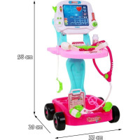 Дитячий набір Маленький лікар рожевий ZDZ.660-45