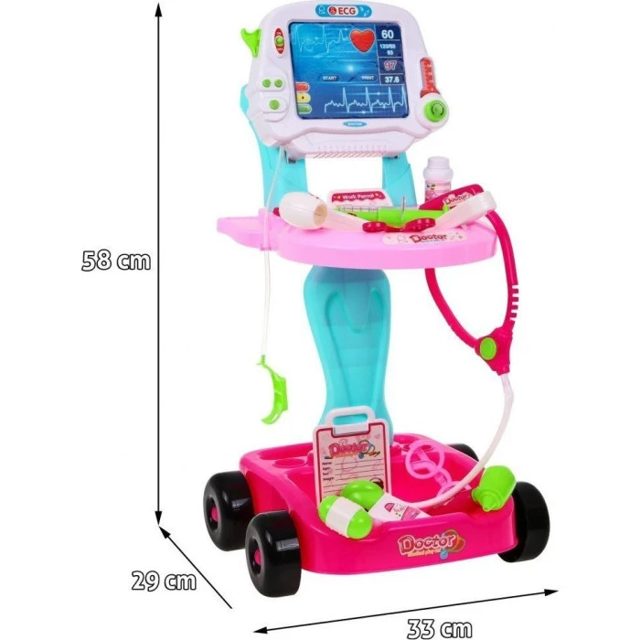 Дитячий набір Маленький лікар рожевий ZDZ.660-45