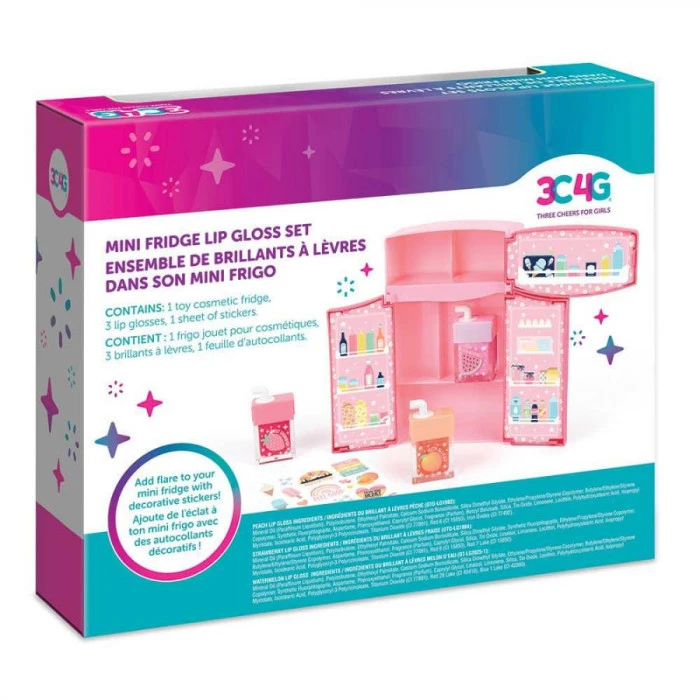 Набор из трех блесков для губ Make it Real.3C4G Мини-холодильник
