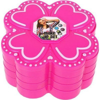 Детский набор для макияжа для девочек 3+ Розовый футляр