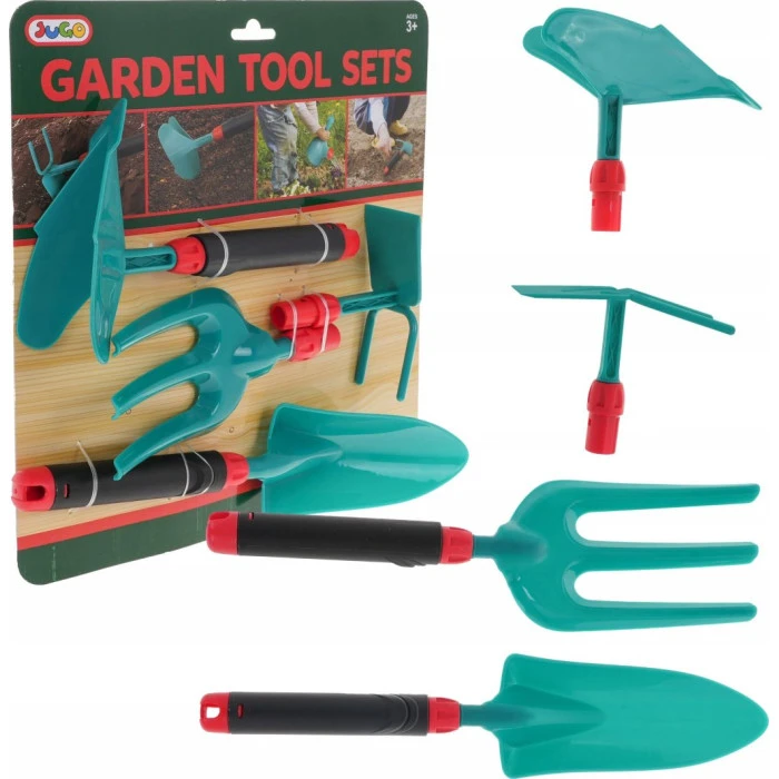 Детский игрушечный набор садового инструмента из 4 эл. Juco ZOG.G6311