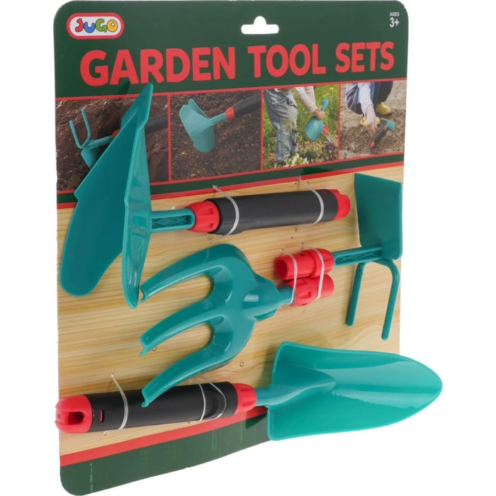 Детский игрушечный набор садового инструмента из 4 эл. Juco ZOG.G6311