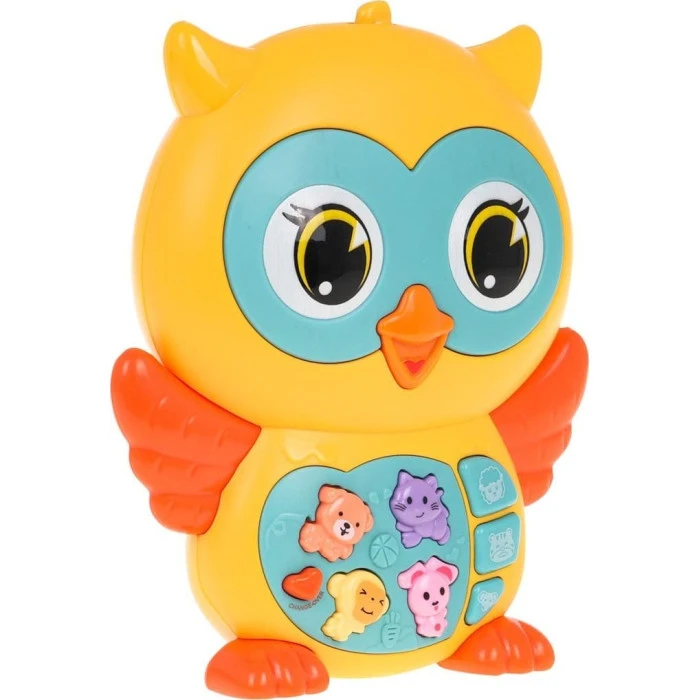 Детская интерактивная Сова желтая ZDN.855-101A