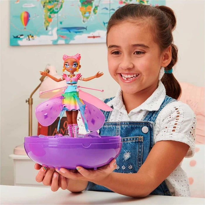 Летающая сказочная фея Spin Master Hatchimals Пикси FlyingPixie, разноцветная