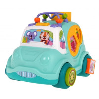 Дитячий іграшковий інтерактивний автобус із сортером Ramiz ZDN.HE0547