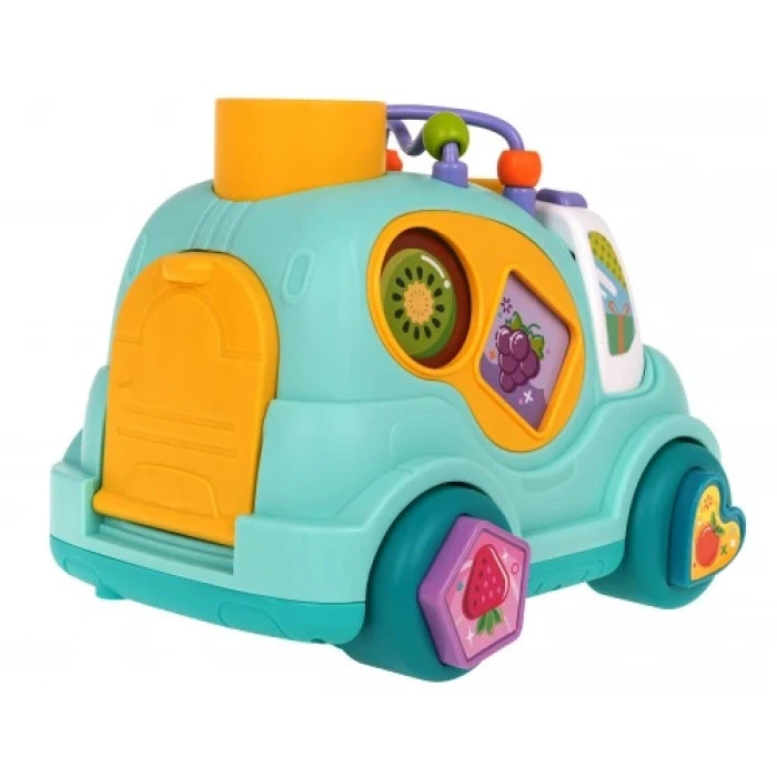 Детский игрушечный интерактивный автобус с сортером Ramiz ZDN.HE0547