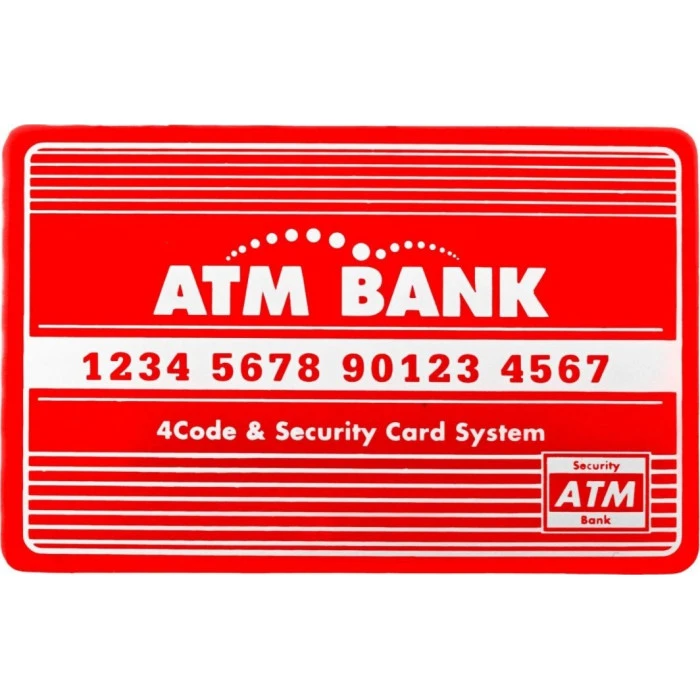 Детский банкомат-копилка детская 3+ красный