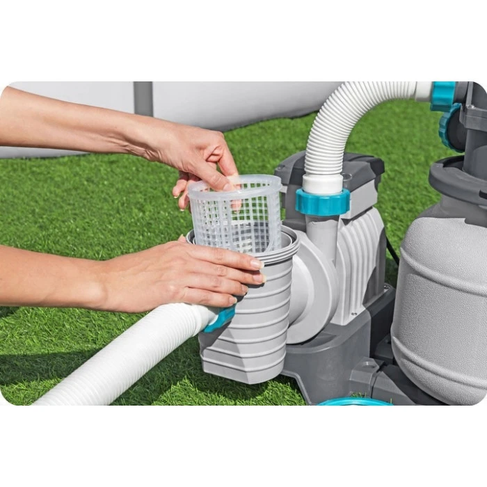 Насос с песчаным фильтром Bestway 58497 6056 л/ч и фильтрующими шариками