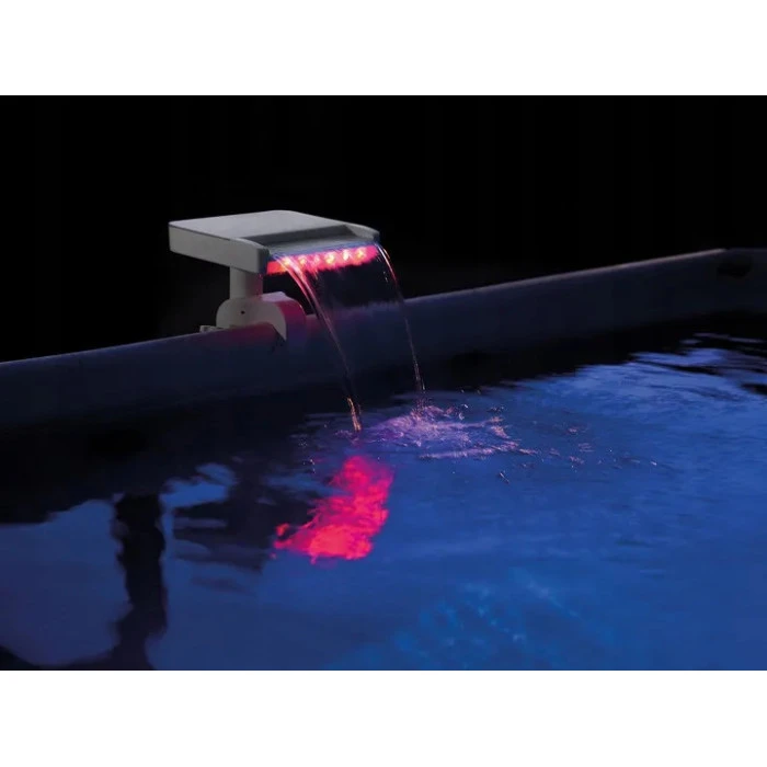 Водопад для бассейна Intex 28090 с LED подсветкой