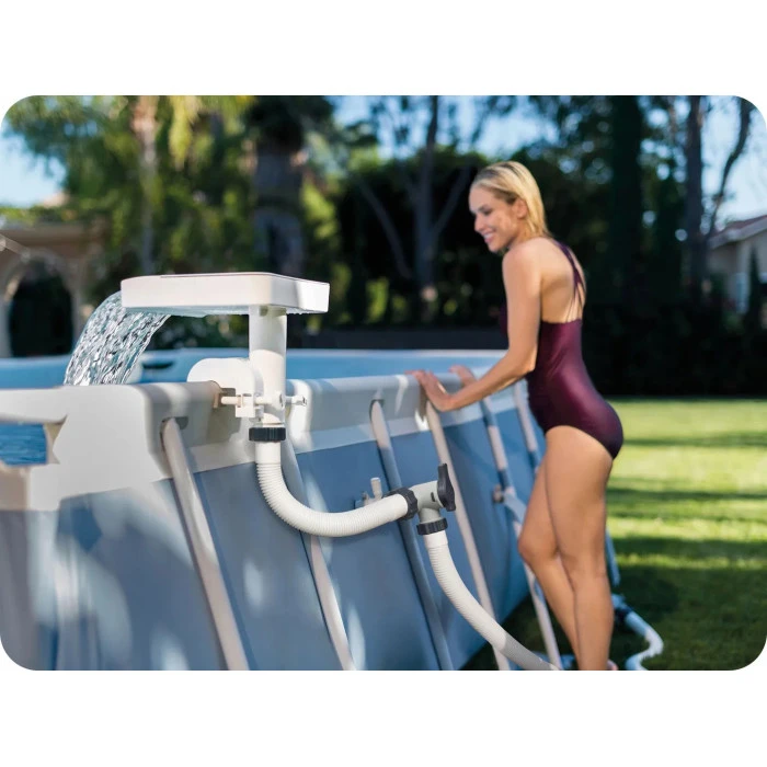 Водопад для бассейна Intex 28090 с LED подсветкой