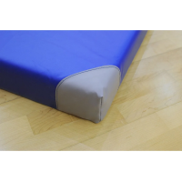 Мат гимнастический Interplastic 200 х 120 х 5 см, синий