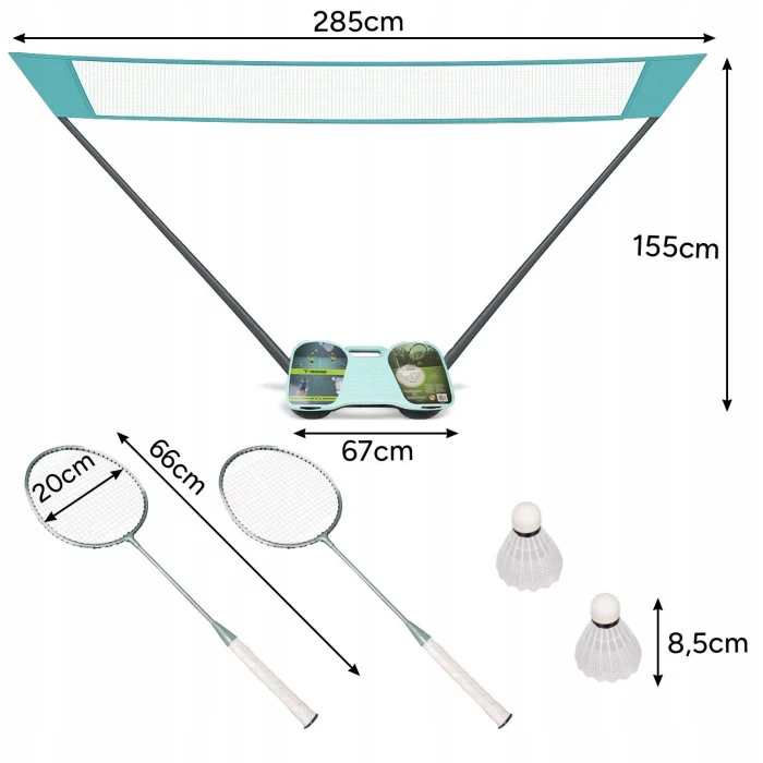 Набор для бадминтона Trizand 25515, голубой