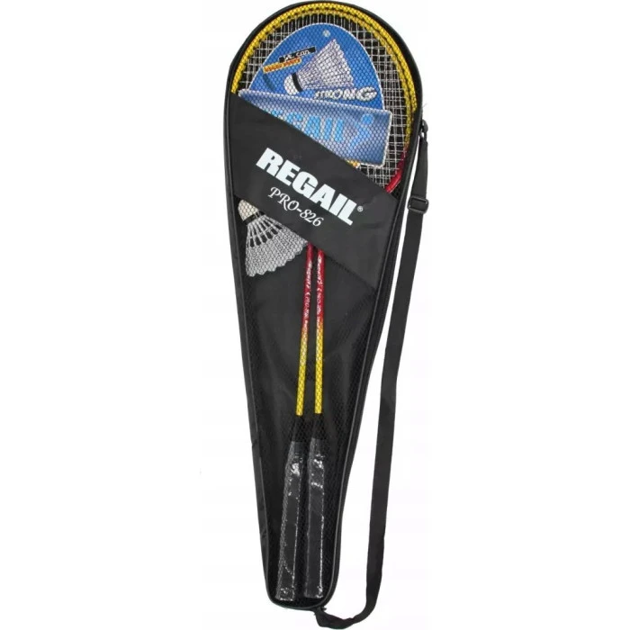 Ракетки для бадминтона Mega Creative MET 23X66 MIX2, желто-красные.