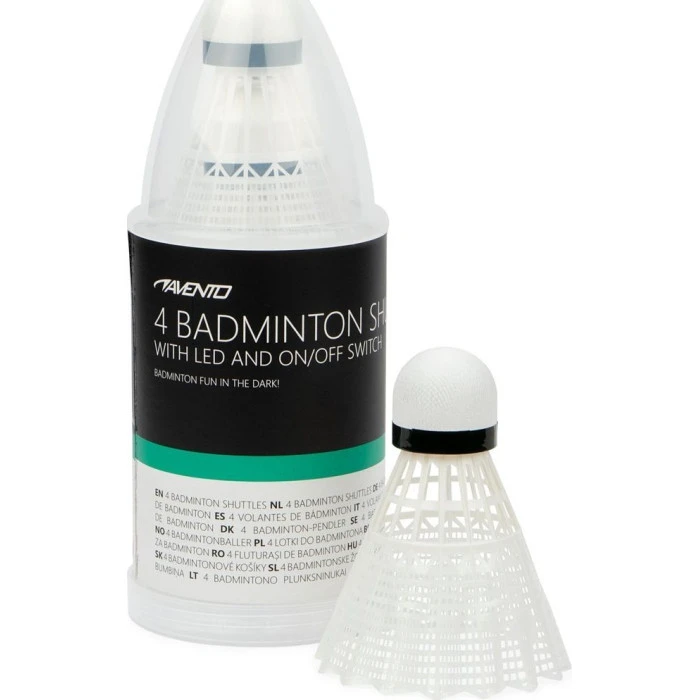 Воланы для бадминтона Avento 46SG LED 4 шт