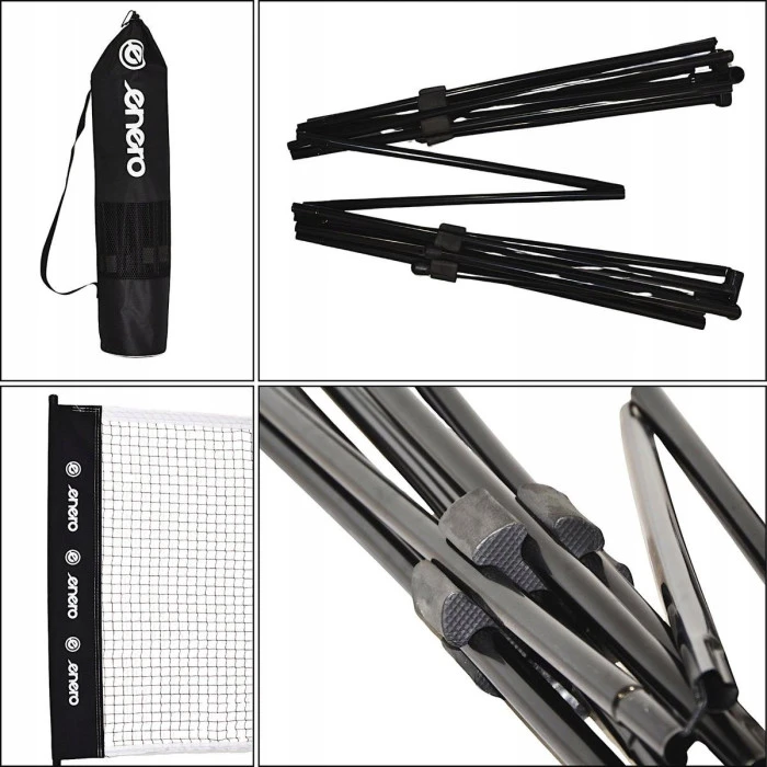 Сетка для бадминтона ENERO 500 х 150 см, черная