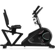 Велотренажер горизонтальный электромагнитный Zipro Iconsole+ Glow черный
