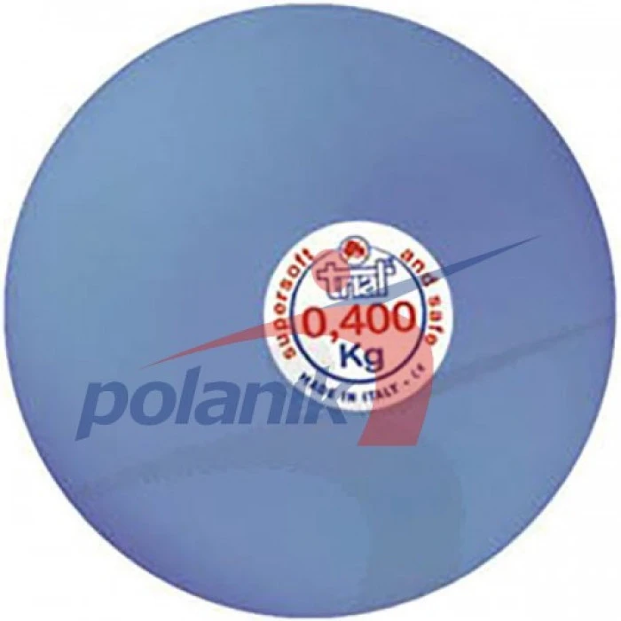 Ядро резиновое TRIAL super soft 0,4 кг голубое