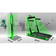 Бігова доріжка електрична THUNDER RACE-GREEN