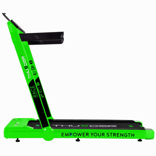 Беговая электрическая дорожка THUNDER RACE-GREEN