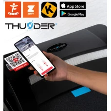 Беговая электрическая дорожка THUNDER ICON-D-BLACK