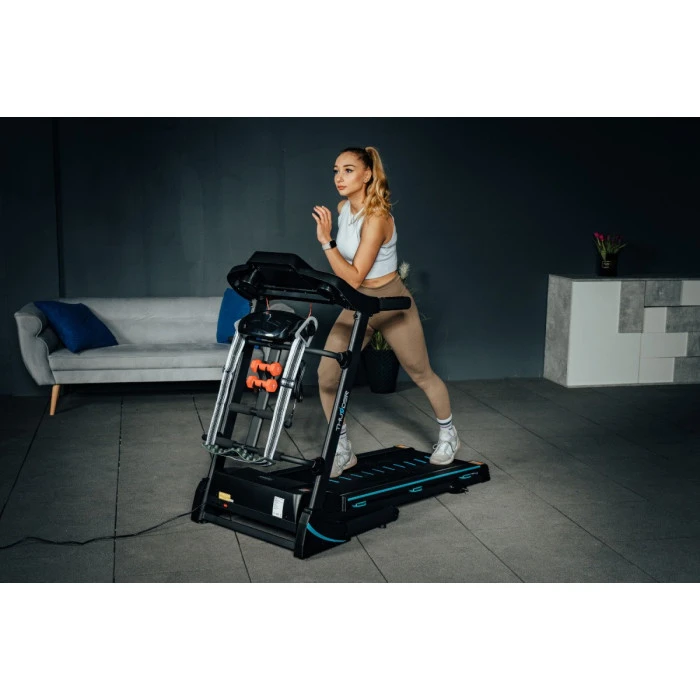 Беговая электрическая дорожка THUNDER ICON-D-BLACK