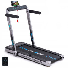 Беговая электрическая дорожка THUNDER RACE-SILVER