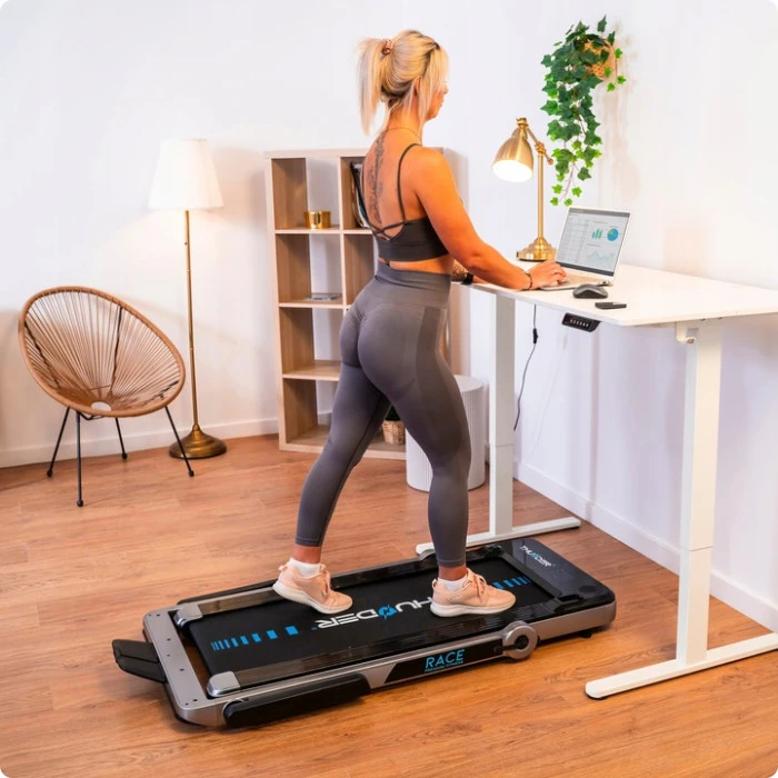 Бігова доріжка електрична THUNDER RACE-SILVER