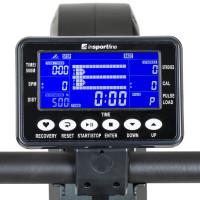 Гребной тренажер магнитный inSPORTline Rivu черно-серый