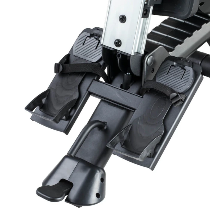 Гребной тренажер магнитный inSPORTline Rivu черно-серый