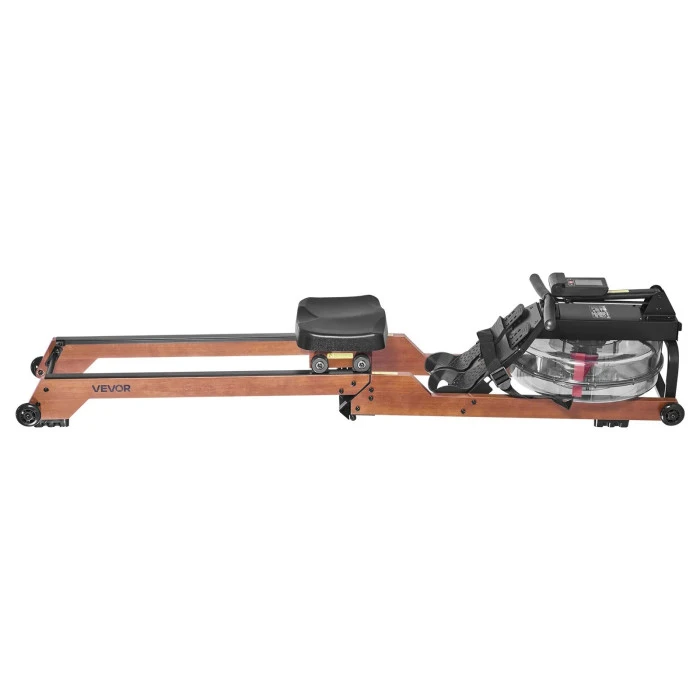 Гребной тренажер водный VEVOR, коричневый