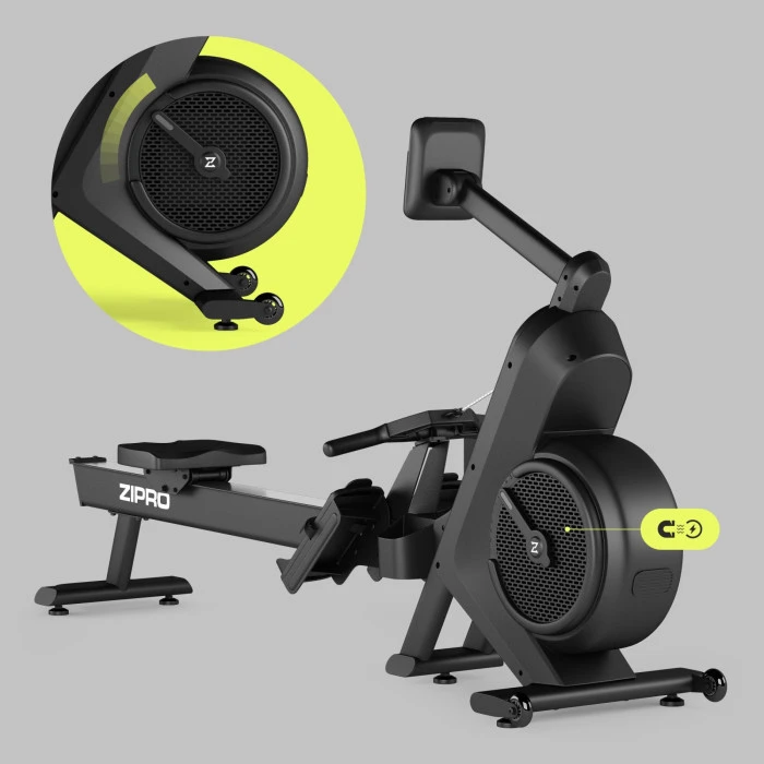 Гребной тренажер Zipro Power 10 черный