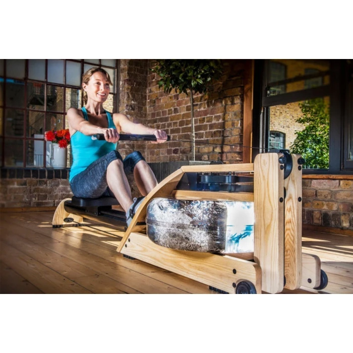 Веслувальний тренажер водний WaterRower A1 Oak Home жовтий