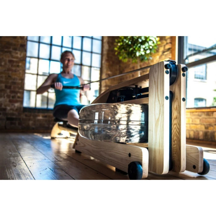 Веслувальний тренажер водний WaterRower A1 Oak Home жовтий