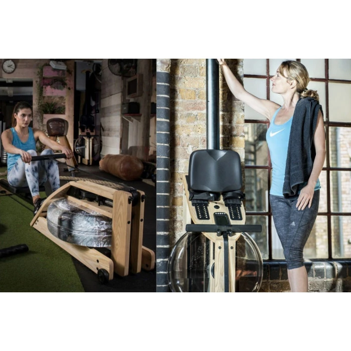 Веслувальний тренажер водний WaterRower A1 Oak Home жовтий