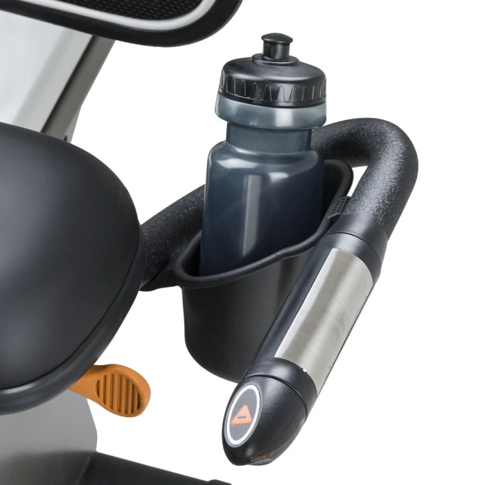 Велотренажер горизонтальный электромагнитный inSPORTline Halimed серый