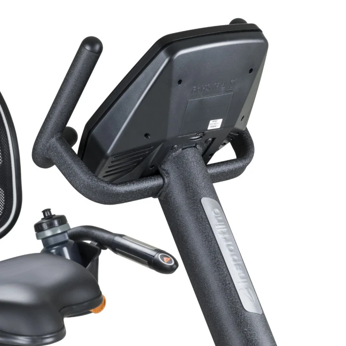 Велотренажер горизонтальный электромагнитный inSPORTline Halimed серый