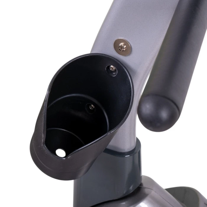 Велотренажер горизонтальный магнитный inSPORTline Rapid RMB серо-черный