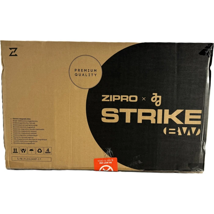 Велотренажер магнітний Zipro Strike білий