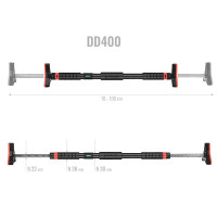 Дверной турник 70-100 см. HMS DD400